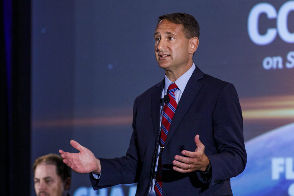 During the Florida Chamber Safety Councils Southeastern Leadership Conference on Safety, Health and Sustainability, Tuesday in Orlando.